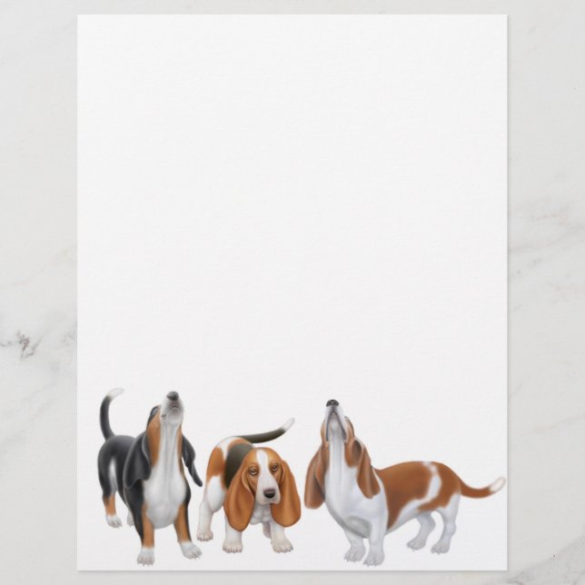 Basset Trio Letterhead (Frente)
