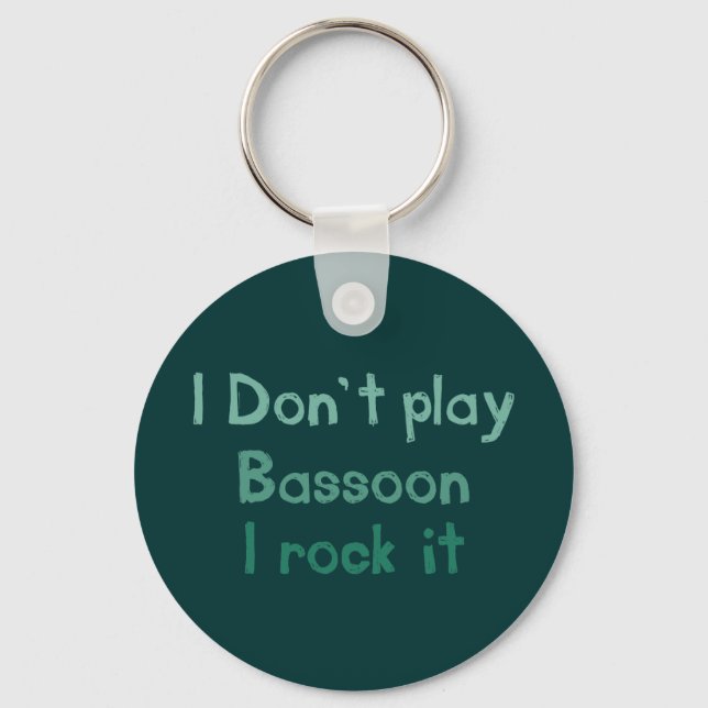 Bassoon Rock It Chaveiro (Frente)