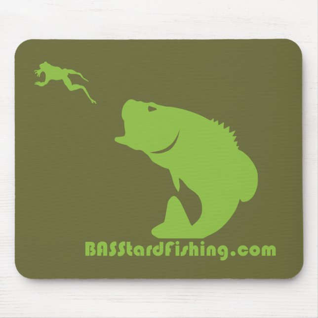 BASStard que pesca Mousepad (Frente)