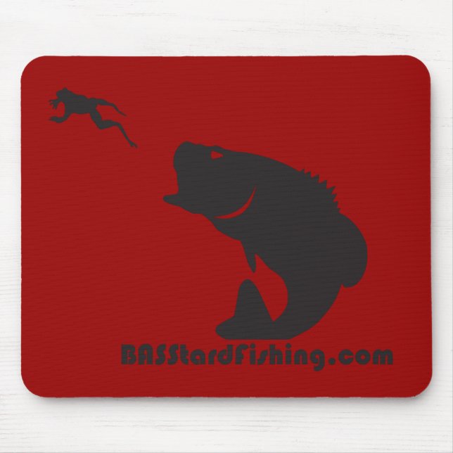 BASStard que pesca Mousepad (Frente)