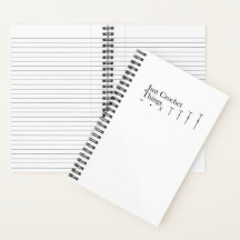 Basta Crochet Things Notebook