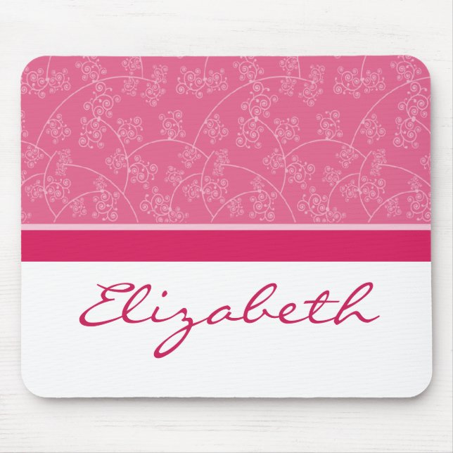 Basta o Mousepad Personalizado do Designer Elegant (Frente)