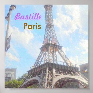 Bastille Paris poster