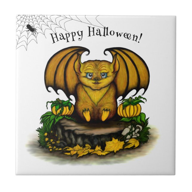 Bat Bonito do Halloween (Frente)