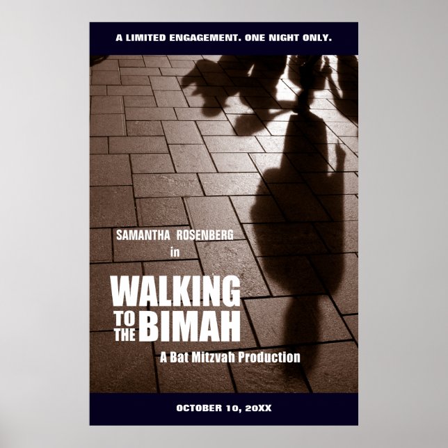 Bat Mitzvah Bimah Filme Poster (Frente)