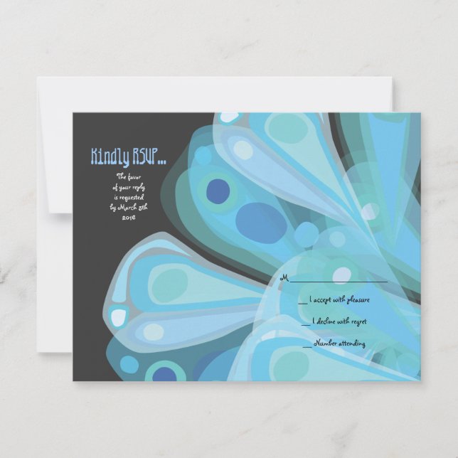Bat Mitzvah RSVP de Resposta Bat Mitzvah (Frente)