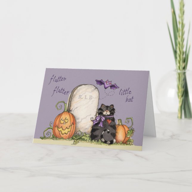 Bat Pequeno - Cartão Saudável (Frente)