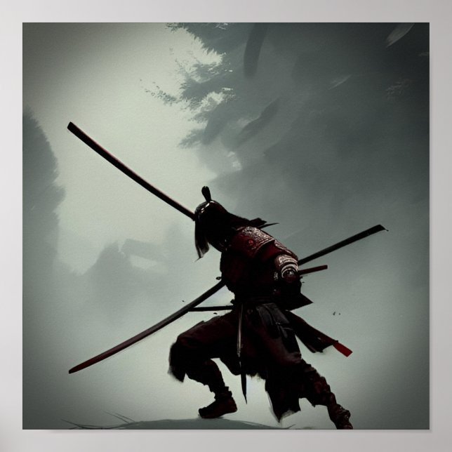 Batalha Al Samurai #01 Poster (Frente)