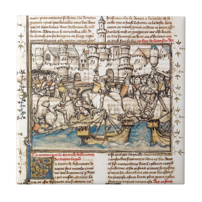 Batalha da guerra Trojan (Frente)