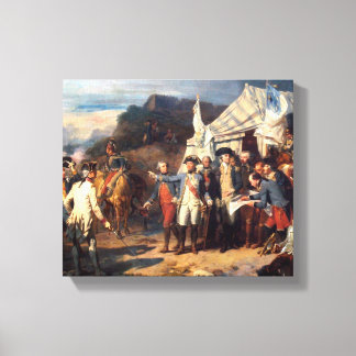 Batalha de Yorktown, Canvas Print