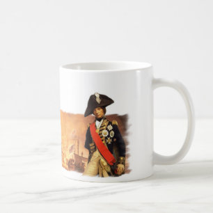 Batalha do almirante senhor Nelson da caneca de