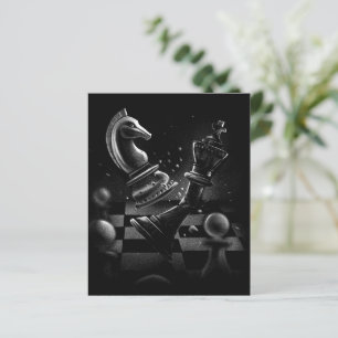 Batalha Dramática do Xadrez - Cavaleiro vs Cavalo