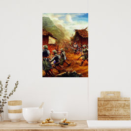 Batalha na Vila Poster de Arte Digital #02