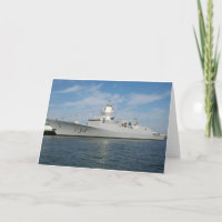 Batalhão no Cartão Saudação do Porto de Boston