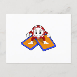 Batatas de pôquer com cartões Poker