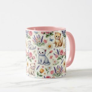 Batatas e flores - Xícara de café