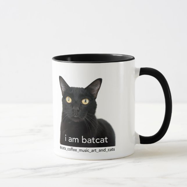 Batcat: Eu sou caneca de Batcat (Direita)