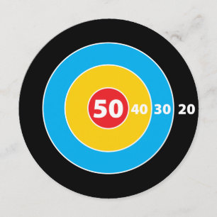 Batendo convite do aniversário de 50 caçadores d