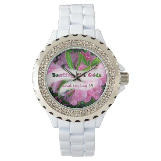 Batendo nas probabilidades e adorando! Relogio (Frente)