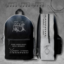 Batera Lendário Black Gray Música Rudimentar