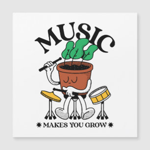 Bateria de Planta Faz Música Crescer