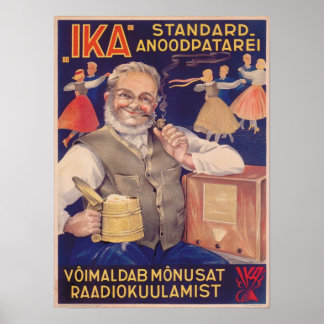 Bateria IKA - Poster de Belas Artes
