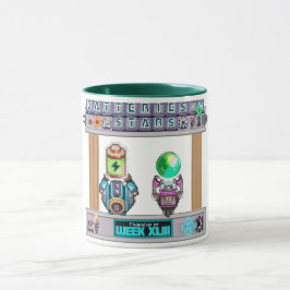 Baterias de Síntese de Troféu Semanal e Caneca de 