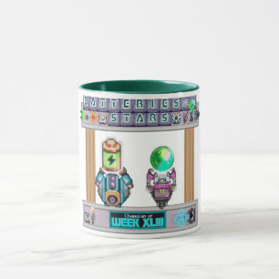 Baterias de Síntese de Troféu Semanal e Caneca de