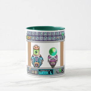 Baterias de Síntese de Troféu Semanal e Caneca de