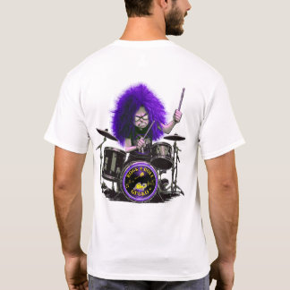 Baterista de camisa Rocker
