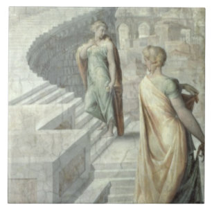 Bathsheba que visita David, c.1553