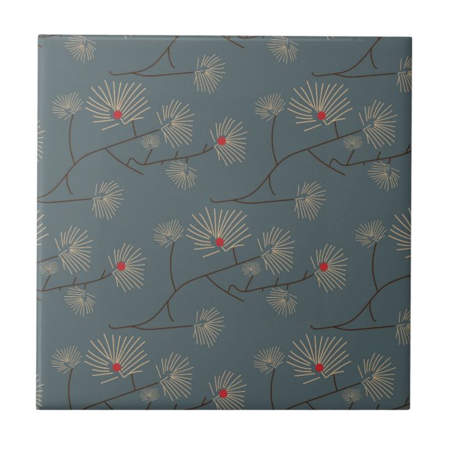 Batik Floral Azulejo (Frente)