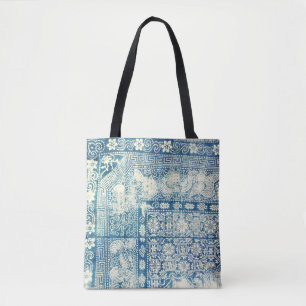 Batik Indigo Tote Bag Impresso