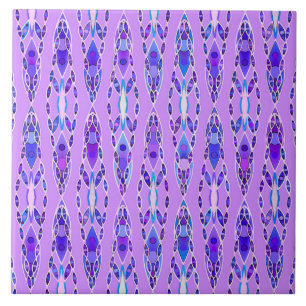 Batik tribal - lavanda, azul e violeta