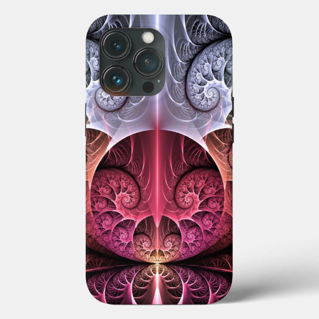 Batimento cardíaco, arte fractal de fantasia surre (Verso)