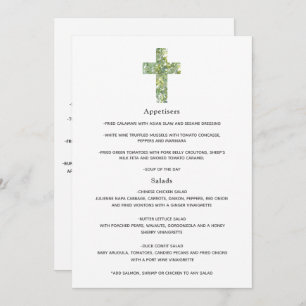 Batismo Floral ou Menu Christening