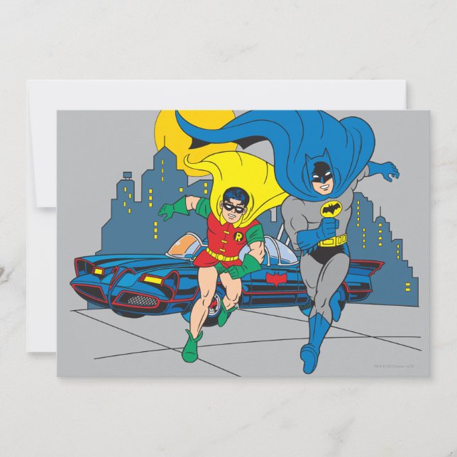 Batman E Robin Running (Frente)
