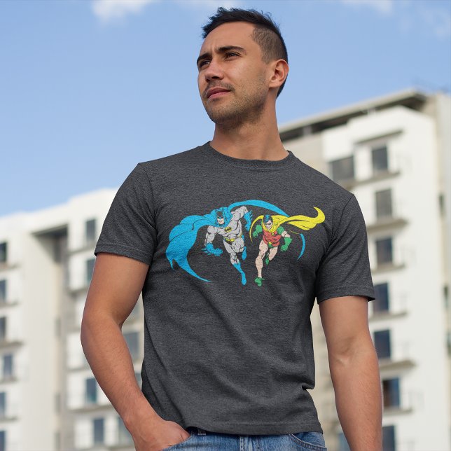 Batman & Robin (Man wearing t-shirt)