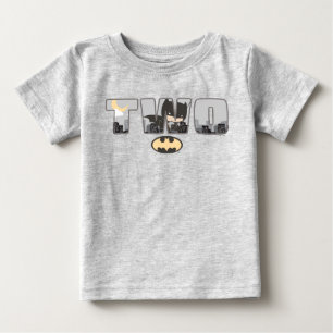 Batman Segunda Camisa De Bebê De Aniversário