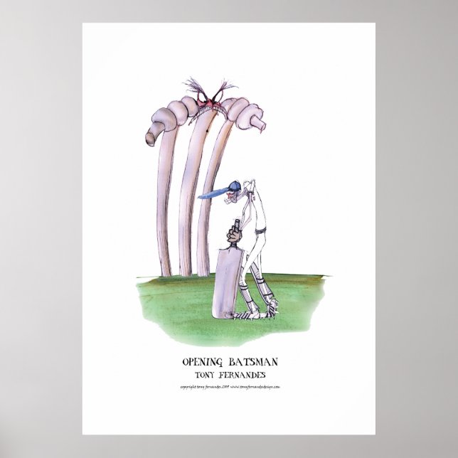 batsman, tony fernandes poster (Frente)