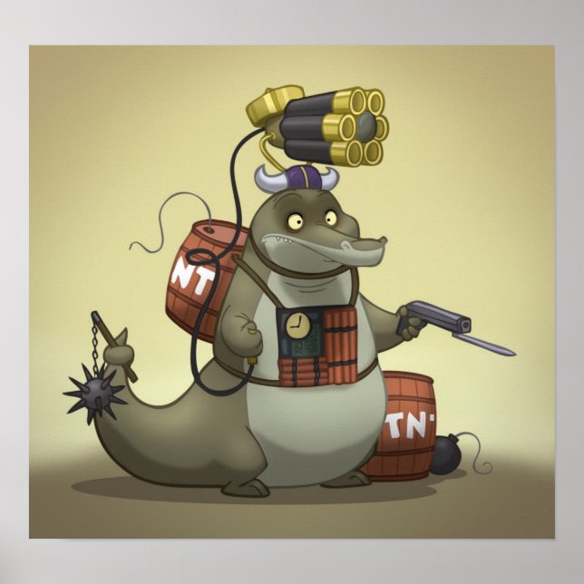 Battgator Poster (Frente)