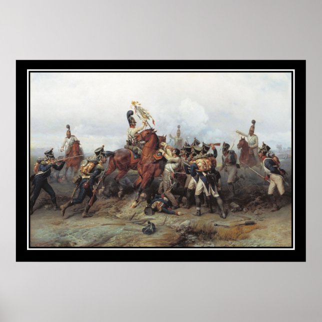 Battle of Austerlitz Loss of an Standard Poster (Frente)