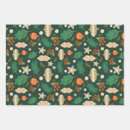 Baubles e Winter Foliage Green