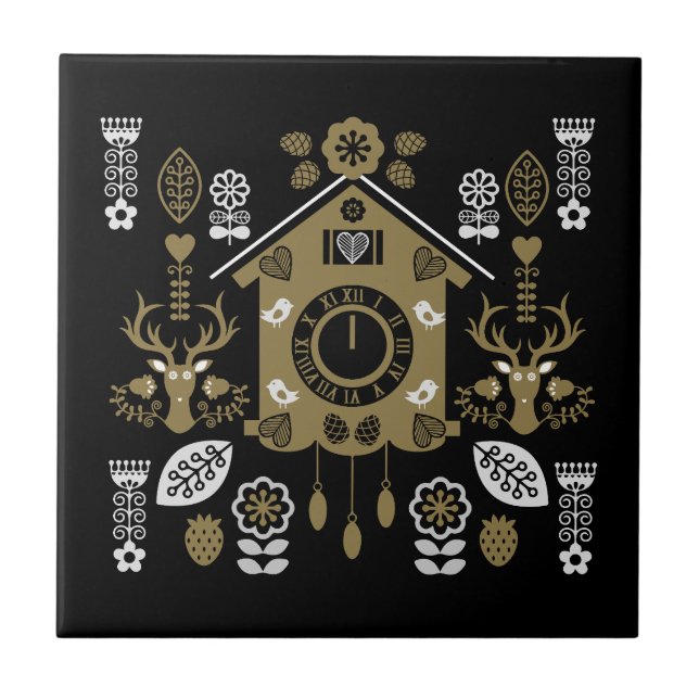 Bauernmalerei Folk Art (Frente)