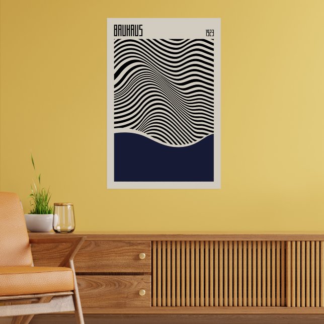 Bauhaus 1923 | Poster de Design | Zazzle Brasil