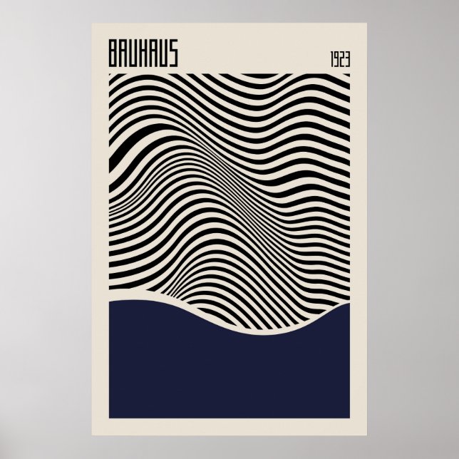 Bauhaus 1923 | Poster de Design (Frente)