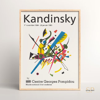 Bauhaus mostra Impressão Wassily Kandinsky