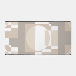 Bauhaus Neutral Geometric Circle Abstract Art