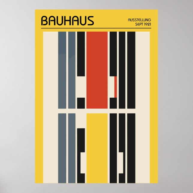 Bauhaus Poster (Frente)