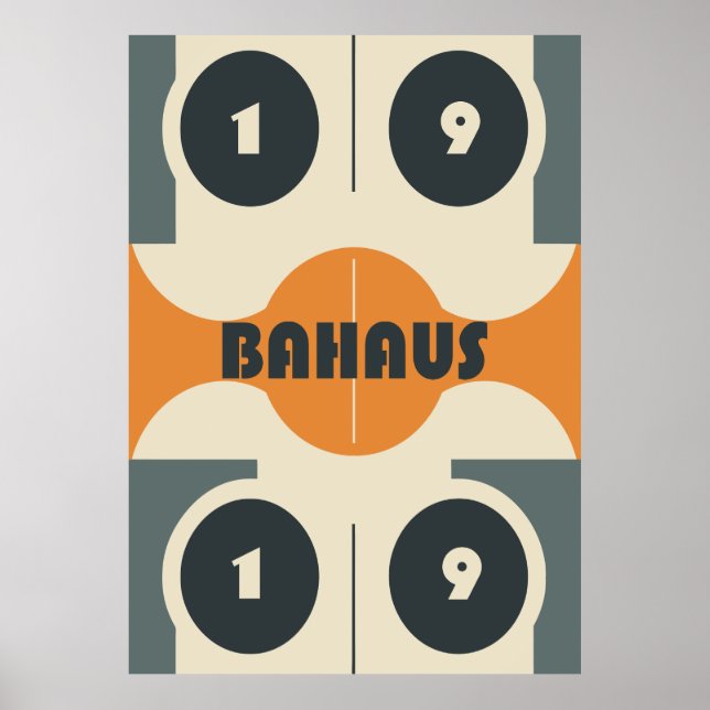Bauhaus Poster (Frente)